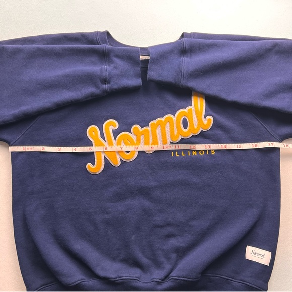 Rivian Normal Illinois Crewneck Sweatshirt M Made In USA Organic Cotton - Picture 6 of 8